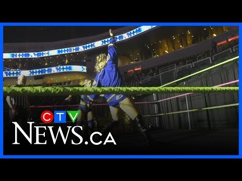 Hockey and wrestling collide for Oil Rumble