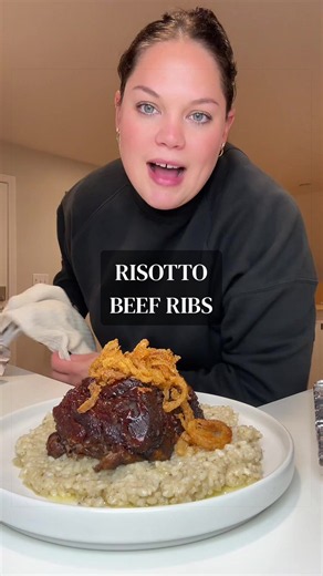 Risotto Beef Ribs Recipe | Creamy Risotto with Beef Ribs