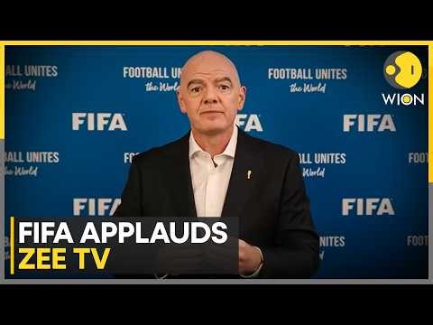 FIFA Chief Thanks Zee TV for Growing Football in India | WION