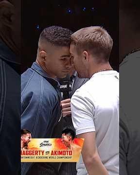 Ready to RUMBLE 😤 Jonathan Haggerty defends his thrown against Hiroki Akimoto at ONE SAMURAI 4!