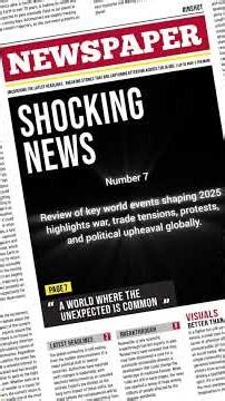 Top 10 Global News Headlines 🌎 #BreakingNews #NewsToday #LatestNews #TrendingNews #DailyNews #shorts