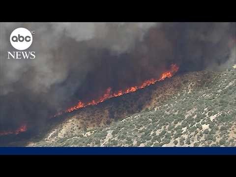 Evacuation orders in place as Summit Fire burns more than 2,000 acres