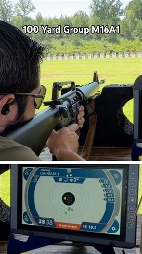 💥 M16A1 Clone at 100 Yards - Talladega Marksmanship Park w/ Kongsberg System