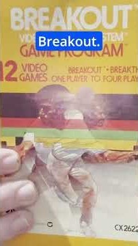 Breakout on the Atari 2600!