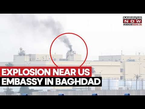 Explosion Rocks Baghdad’s Green Zone Near US Embassy, Drone Shot Down By Air Defence System