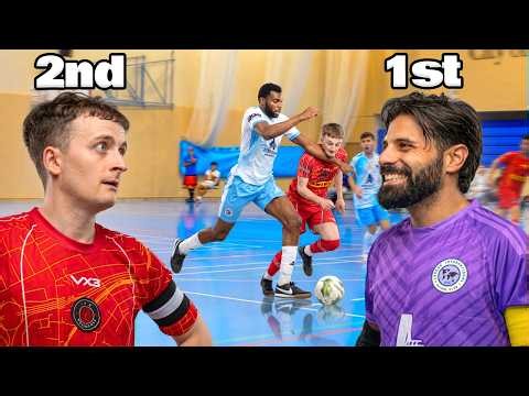 I PLAYED vs AN UNBEATEN FOOTBALL TEAM! | Pro Futsal Match