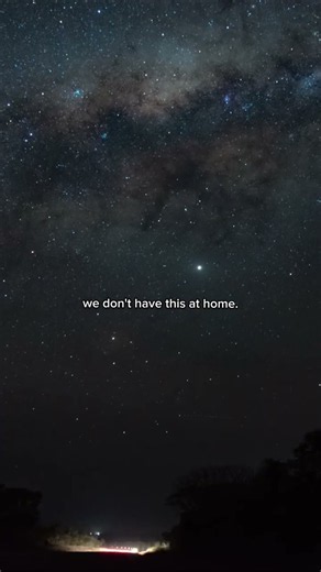A truly starry sky is becoming a rare sight 🌌