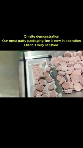 Automated Packaging Line for Meat Patties | Weighing, Wrapping & Verification | Keypack Intelligent