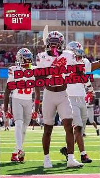 The Secondary Shined for the Buckeyes in Win Over Indiana! #ohiostatefootball