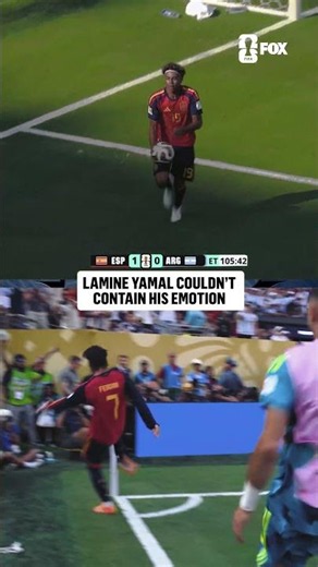 What a moment for Lamine Yamal