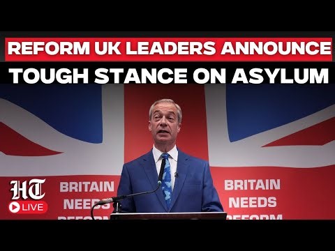 Nigel Farage Live: Reform UK Leaders Target Asylum System With New Deportation Proposal