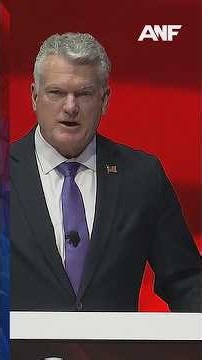 Mike Collins gives opening statement in US Senate debate