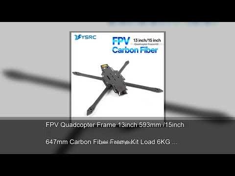 FPV Quadcopter Frame 13inch 593mm /15inch 647mm Carbon Fiber Frame Kit Load 6KG for DIY FPV Fre