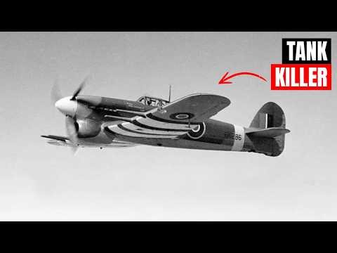 The Typhoon Fighter Couldn't Dogfight — So Britain Used It to Destroy 137 Tanks in One Day