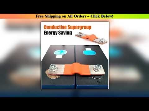 Busbar Connector Lifepo4 Battery Flexible Copper Connecter 74mm 3mm 400A for 280Ah 310Ah 320Ah