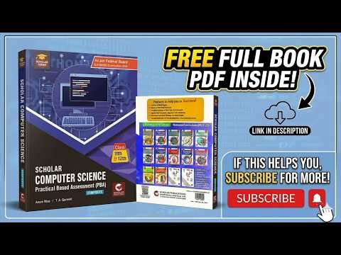 Grade 12 PBA Book Computer Science | FBISE | HSSC