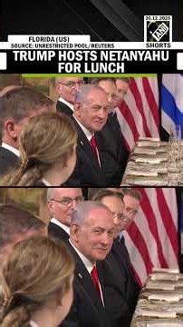 President Trump hosts Israeli Prime Minister Benjamin Netanyahu for lunch in Florida