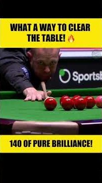 THIS 140 CLEARANCE WAS ABSOLUTELY BRILLIANT! 🤯🔥| Barry Hawkins | 2025 Tour Championship