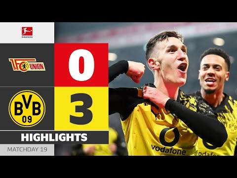 BVB Narrow The Gap At The Top! | UNION BERLIN - BORUSSIA DORTMUND | Highlights | MD 19 – Bundesliga