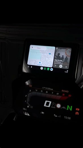 MT3 Pro BMW Motorcycle Screen | Split-Screen Navigation + Music | Smooth Wonder Wheel