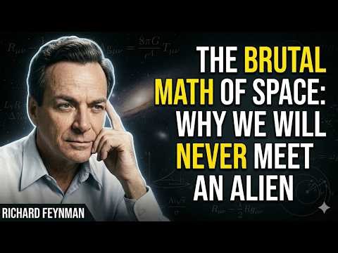 The Brutal Math of Space: Why We Will NEVER Meet an Alien | Richard Feynman