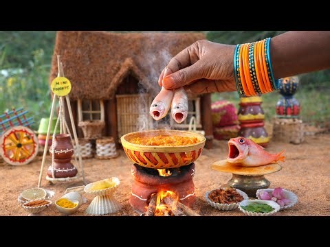 Miniature Fish Paratha | Fish Masala + Fry + Puttu + Surprise | Mini Foodkey