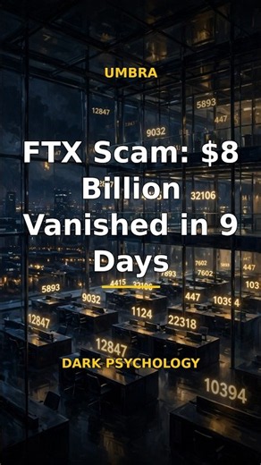 FTX Scam: $8 Billion Vanished in 9 Days | Dark Psychology