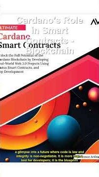 Cardano The Future of Smart Contracts