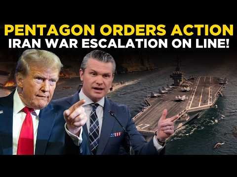 PENTAGON LIVE: US MILITARY'S IRAN MESSAGE STUNS THE WORLD! | Pete Hegseth Latest Announcement