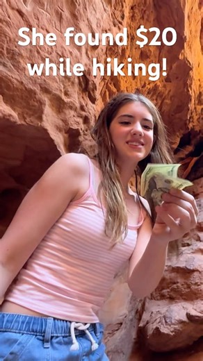 Teenage Girl Finds $20!