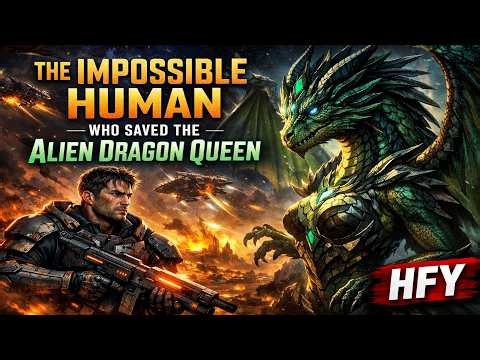 The Impossible Human Who Saved the Alien Dragon Queen | HFY