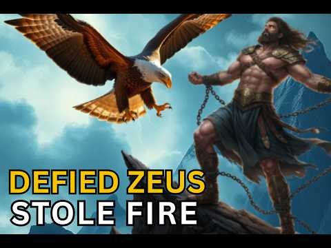 Prometheus Brings Fire to Humanity – Greek Mythology Legend