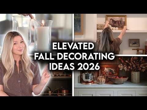 STOP BUYING CHEAP FALL DECOR | ELEVATED IDEAS FOR A COZY HOME