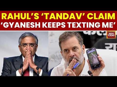 Rahul Gandhi Says Protest Aims To Remove CEC Gyanesh Kumar, Then PM Modi