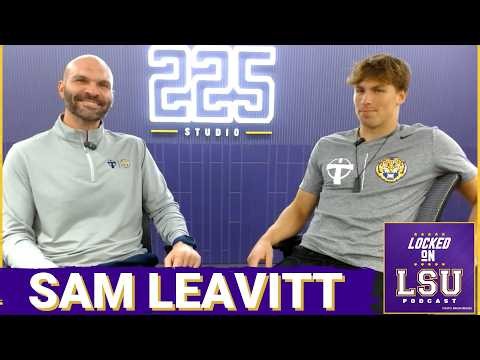 LSU QB Sam Leavitt Talks Injury Recovery, NFL Potential & Life Under Lane Kiffin!