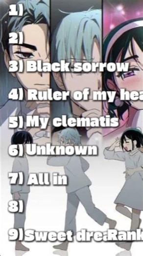 ranking alien stage songs! #anime #alienstageedit #alienstage #Till #Cure