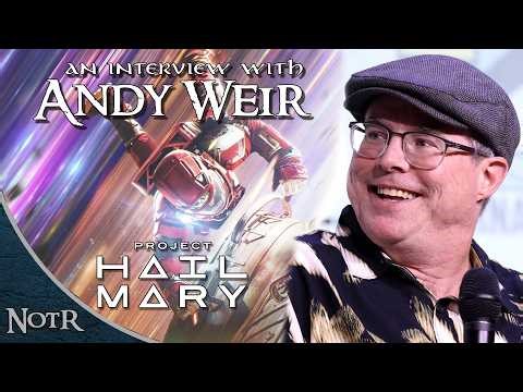 Andy Weir talks Project Hail Mary, The Martian, & Project Elrond (Interview)