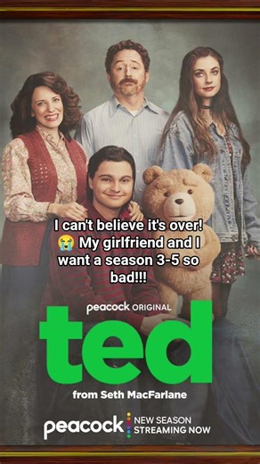 Best TV Show of the Year?? I think so! #TED #sethmacfarlane #peacock #astropanda07 #discussion