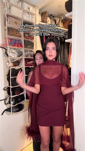 Mother-Daughter New Year's Outfit Styling