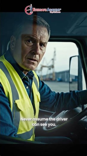 The Deadliest Blind Spot Mistake That Costs Lives On Site! 🚚⚠️ #Shorts #safetytraining