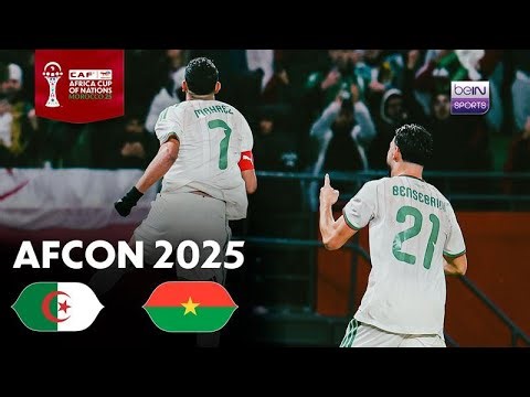 Algeria vs Burkina Faso | HIGHLIGHTS EXTENDED - AFCON 2025 | 12/28/2025 | beIN SPORTS USA