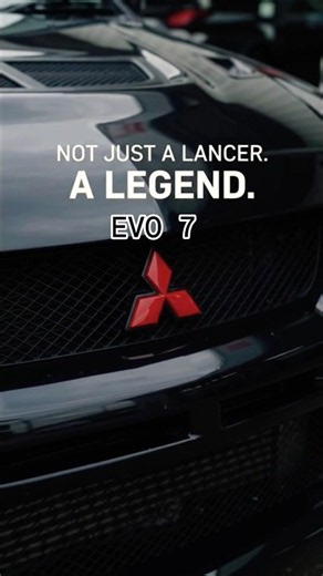 MITSUBISHI EVO VII RS A LEGEND NEVER DIES! 🇯🇵 #MitsubishiEvo7 #LancerEvolution #JDM #Turbo