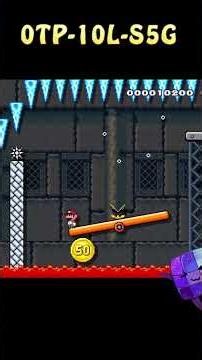 Super Mario Maker 2 🎮 SBW 1-C Roy's Sanctuary 🎮 Buflen #short #mario #supermario