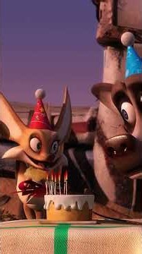 Popy's Birthday Suprise 🎂💥 #funny #cartoon #shorts