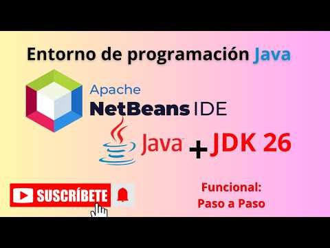 Instalar Java JDK + Apache NetBeans 2026 desde cero | Paso a paso