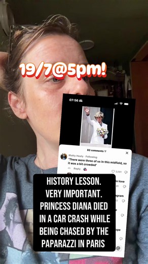 Matty Healy is getting “married” today!!! Here are the EverAlchemy artifacts from the last couple of hours!!! Matty reposted a TikTok of princess Diana who was killed in a car accident while being chased by the paparazzi… in PARIS… #mattyhealy #taylorswift #the1975 #traviskelce #everalchemist