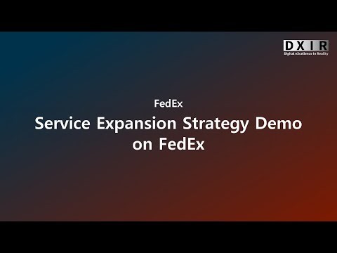 Service Expansion Strategy Demo on FedEx