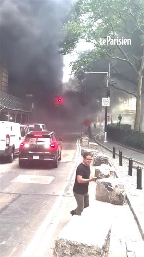 New York : panique après l'explosion d'une véhicule à Wall Street