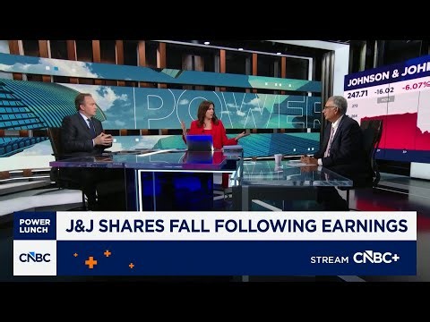 Johnson & Johnson shares fall following earnings