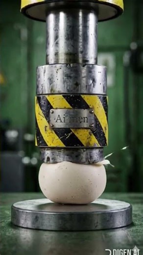 👉 Watch This Egg EXPLODE! 🤯 | Hydraulic Press Crush 🥚💥